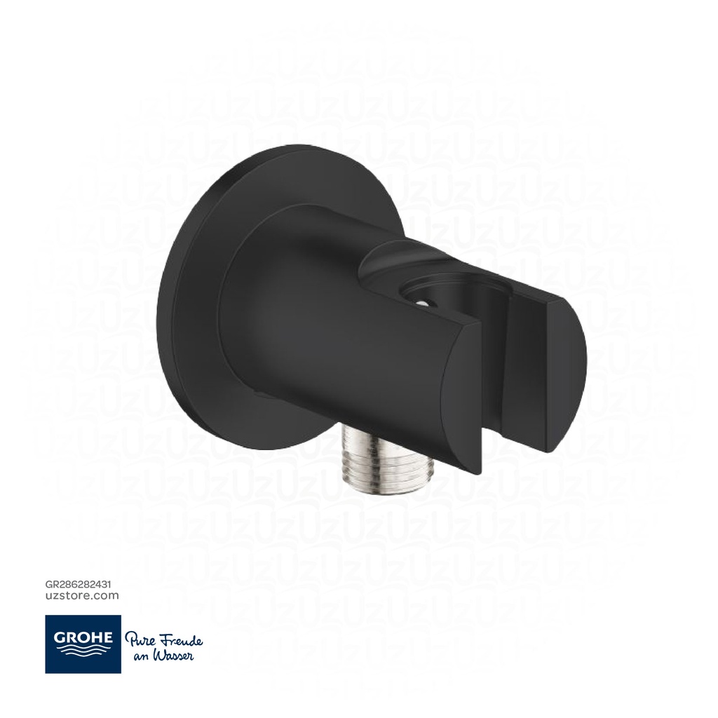 GROHE Tempesta Wall union , 286282431 , matt black