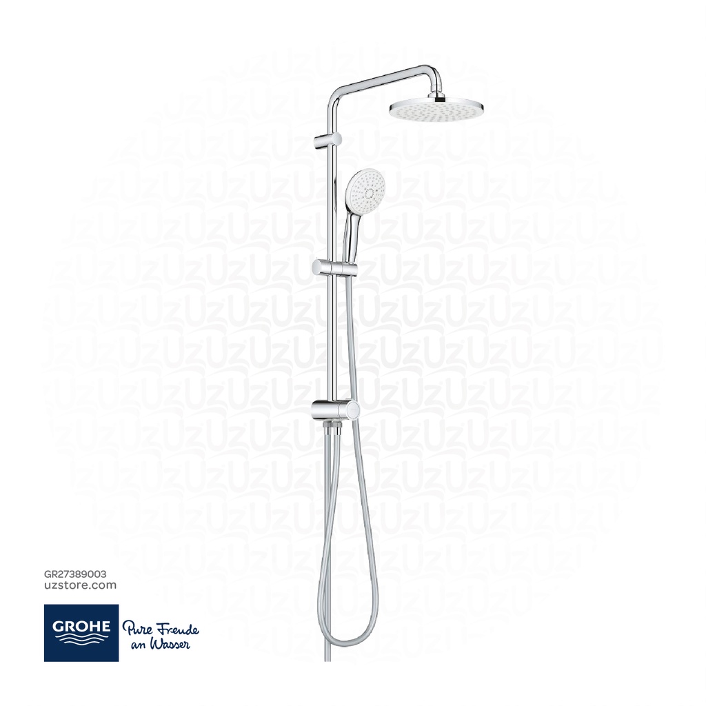 GROHE Tempesta System 200 Shower system with diverter for wall mounting , 27389003 , chrome