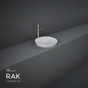 RAK CERAMIC VARIANT DROP IN WASH BASIN (ROUND) 36CM VARDI13600AWHA