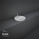 RAK Ceramic VARIANT DROP IN WASH BASIN (ROUND) 42CM VARDI14201AWHA