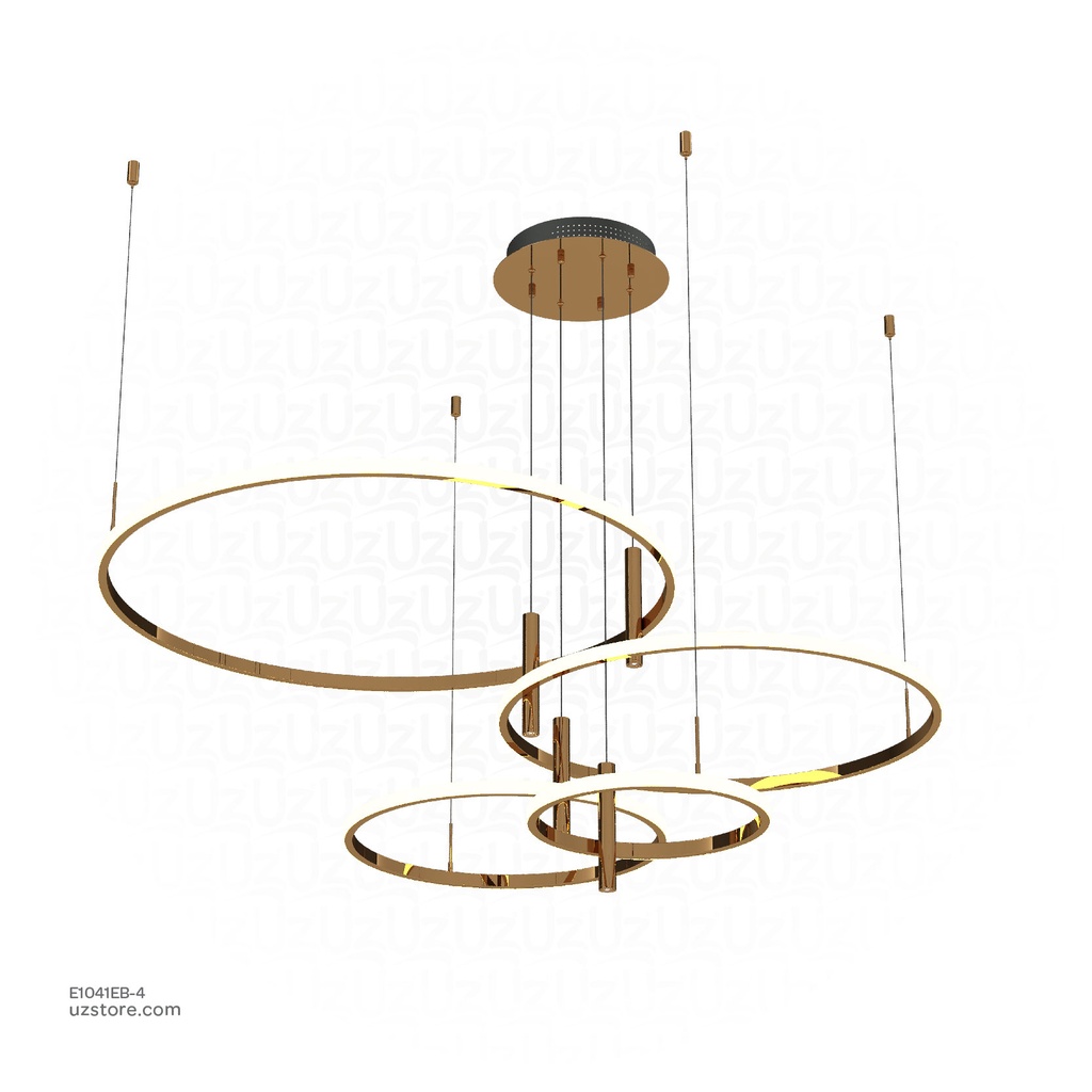 Pendant lamp Ø:1000*1
800*1
600*1
400*1 Stainless steel Black Mirror 3000K , 63782-10+8+6+4