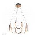 Pendant lamp Ø:720*H1200 Stainless steel Mirror Black 3000K , 22000-800