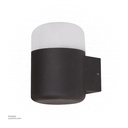 Outdoor LED light, Matt Black, 5W, 3000-3500K, Die casting aluminum+PC(anti UV), SMD, 100*110*130MM, SH-W21019R-1