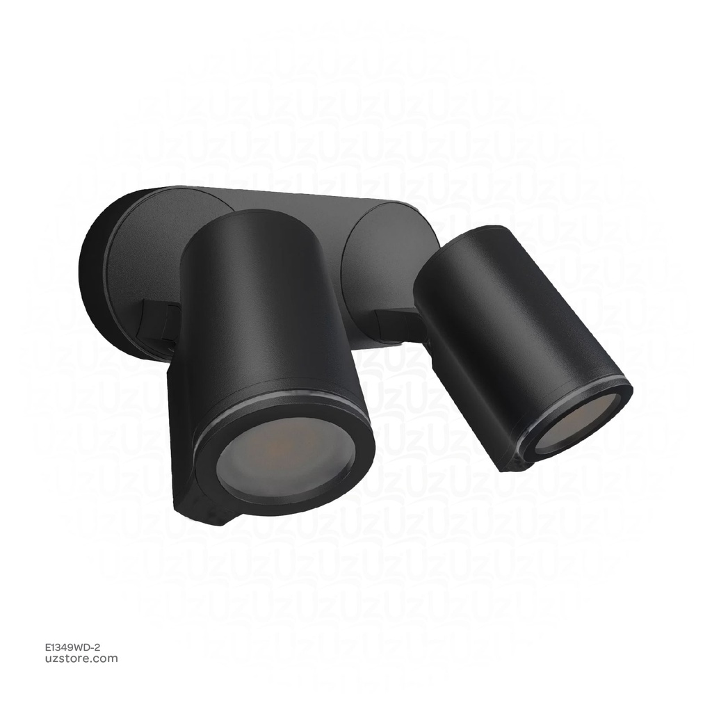 Matt Black, Die casting aluminum+glass, GU10, 230*170*160mm, Ref. E1349WD-2, Matt Black, Die casting aluminum+glass, GU10, 230*170*160mm, SH-W202293-2