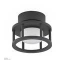 Outdoor LED light, Matt Black, 18W, 3000-3500K, Die casting aluminum+PC(anti UV), SMD, φ170*135MM, SH-202291RD/135