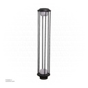 Outdoor LED light, Matt Black, 218W, 3000-3500K, Die casting aluminum+PC(anti UV), SMD, φ170900mm, SH-202291RD-2/900