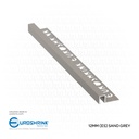 UROSHRINK Spain Tile Corner Steel Trim 212A-ARGR-12 Arena Gris 12MM (ES) Sand Grey