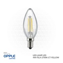 OPPLE LED Lamp LED-E-G45-E14-4W-FILA-2700K-CT Yellow 800010000112 