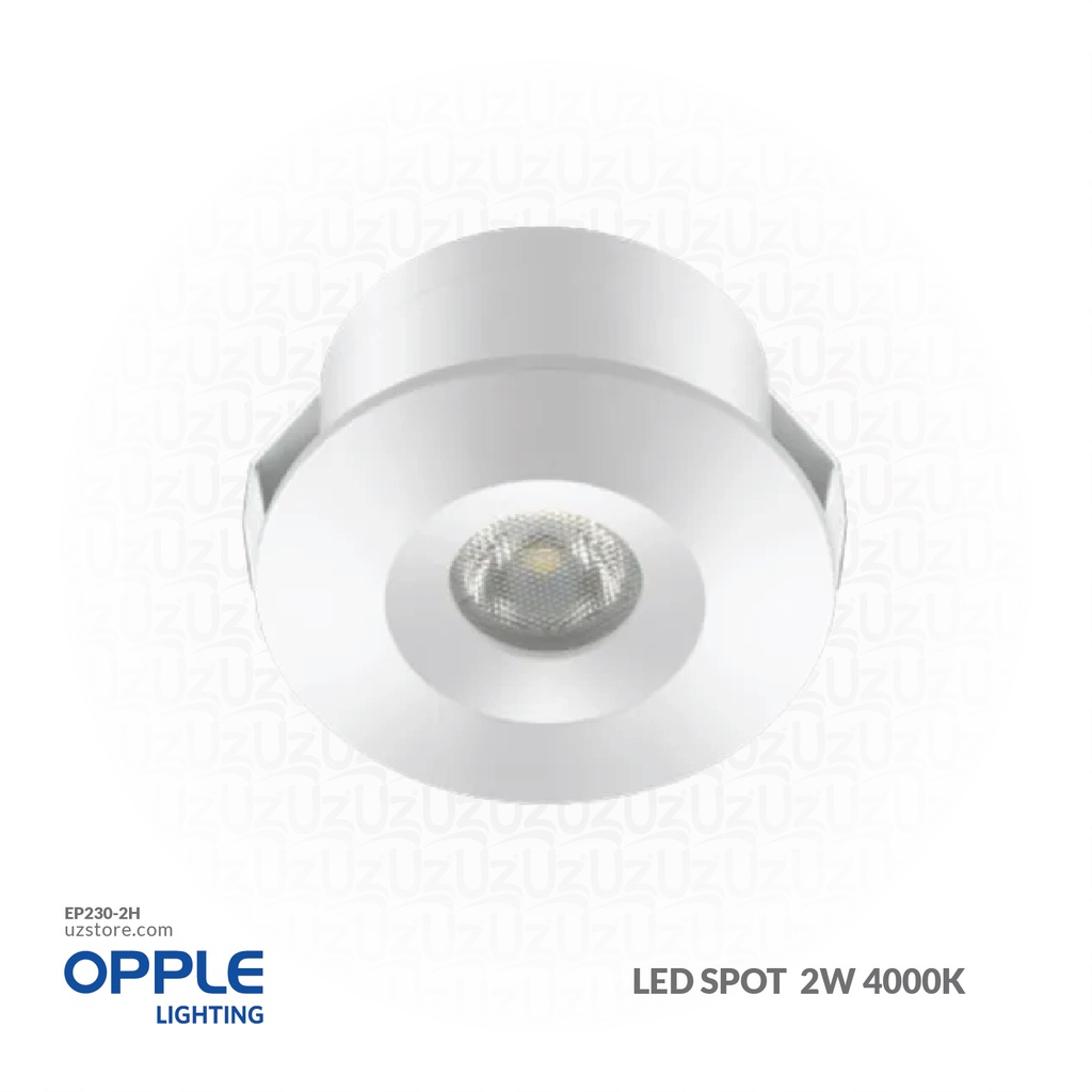 [EP230-2H] OPPLE LED Spot RF-E 2W-4000-25D-WH-GP 4000K Natural white 541003092810 