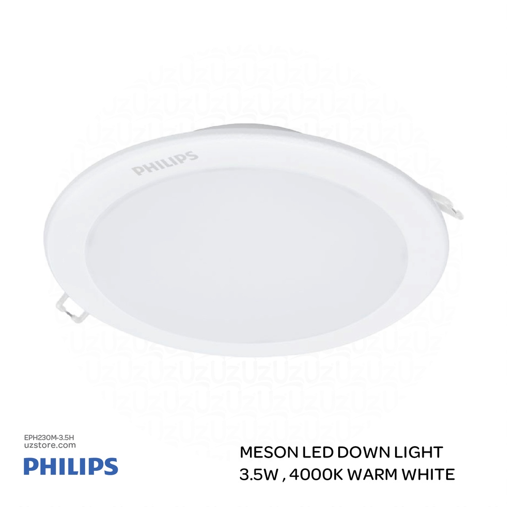 PHILIPS 59441 Meson LED Down Light 3.14 Inch, 3.5W , 4000K Warm White 929003284802
