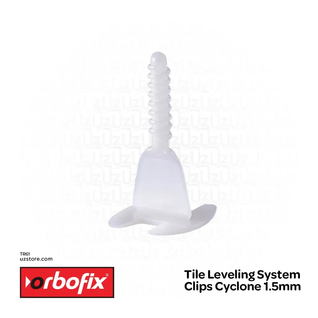 [TR61]  ORBOFIX Tile Leveling System Clips Cyclone 1.5mm OR61