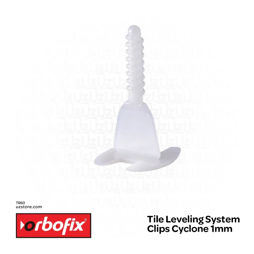 [TR60]  ORBOFIX Tile Leveling System Clips Cyclone 1mm OR60