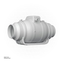 In line mixerd flow Axial duct fan ERA TYPHOON 100 2SP Made in Russia 