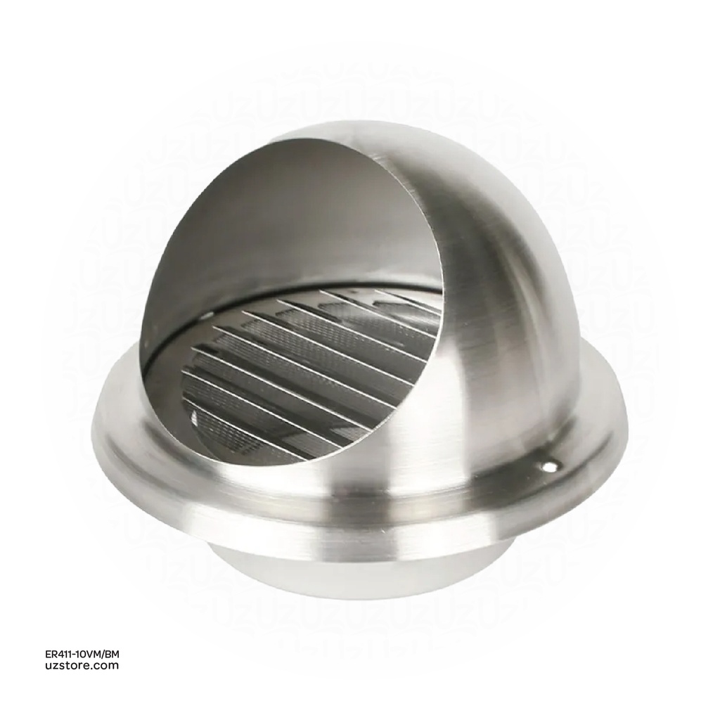 [ER411-10VM/BM] Exhaust wall outlet flange, stainless steel ERA 10VM/BM, ⌀100 Made in Russia