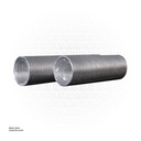 Aluminium flexible goffered air duct L up to 3.15 Mtr D100mm ERA 10VA Ultra 3 Mtr Made in Russia