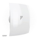 Exhaust fan BB D100 with back draught shutter ERA BREEZE 4C Matt White Made in Russia