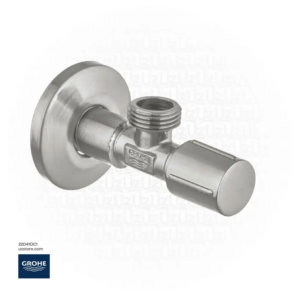 GROHE Angle valve 1/2" , 22041DC1, supersteel