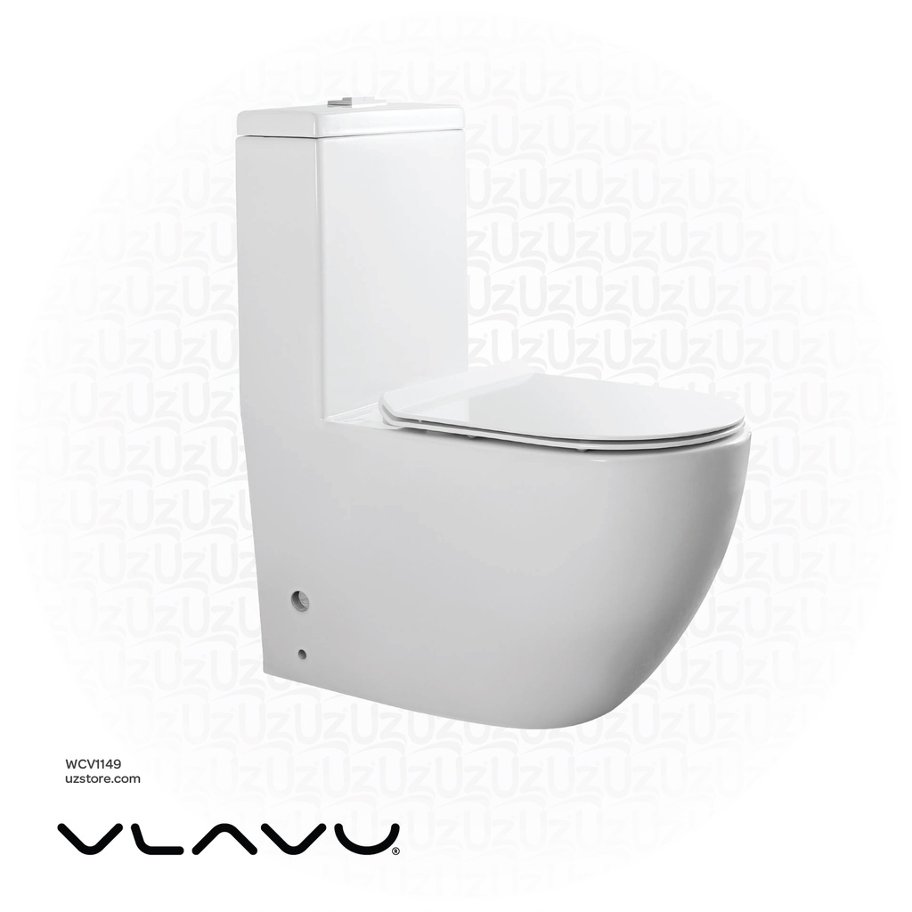 Vlavu WC one piece ( Toilet ) , S-Trap: 250mm, Torando Flushing,  , UF seat cover 670*350*760mm  CB.12.0002T