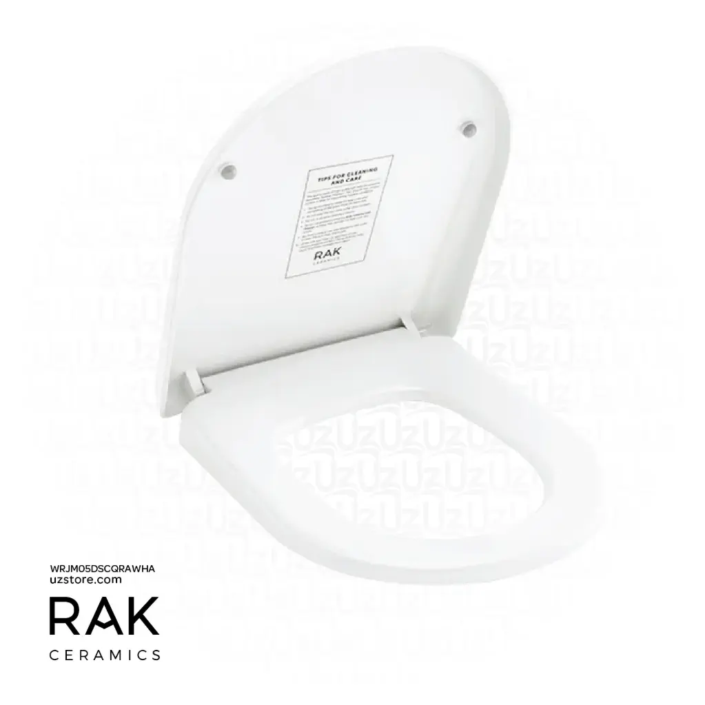 [WRJM05DSCQRAWHA] Rak Ceramic WC DLX Soft Close Seat JM05DSCQRAWHA