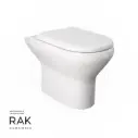 RAK Ceramic Compact Close Coupled (Back open) Water Closet (S-TRAP) (64CM) CO03AWHA