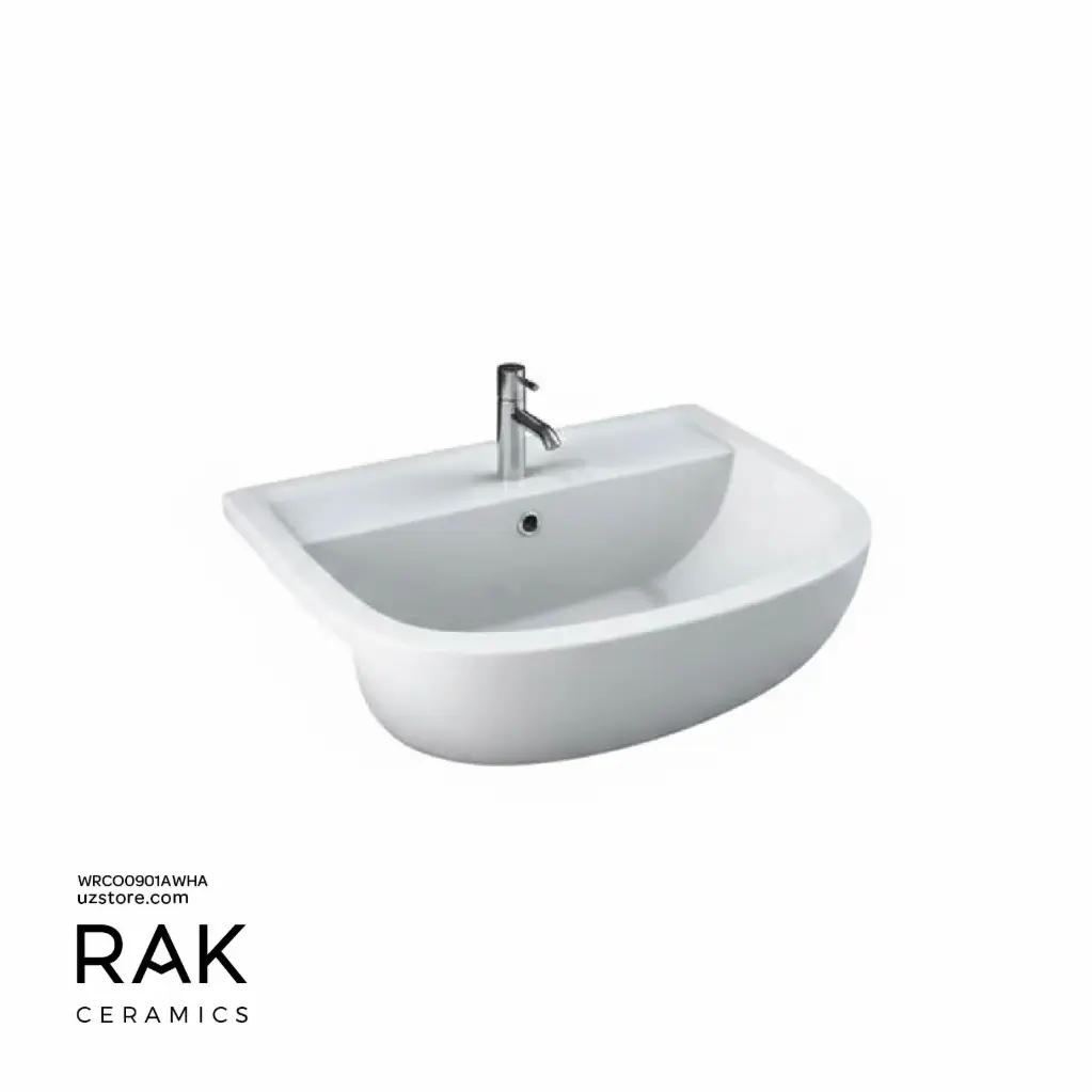 RAK Ceramic Compact Semi Counter Wash Basin 55 CM CO0901AWHA
