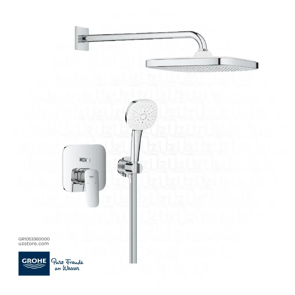 [GR1053360000] GROHE  GROHE Cubeo Bundle Shw w/Shw Set 1053360000