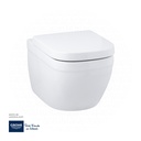 EURO Ceramic wc wall hung + EURO ceramic wc-seat soft close  GROHE 113-49