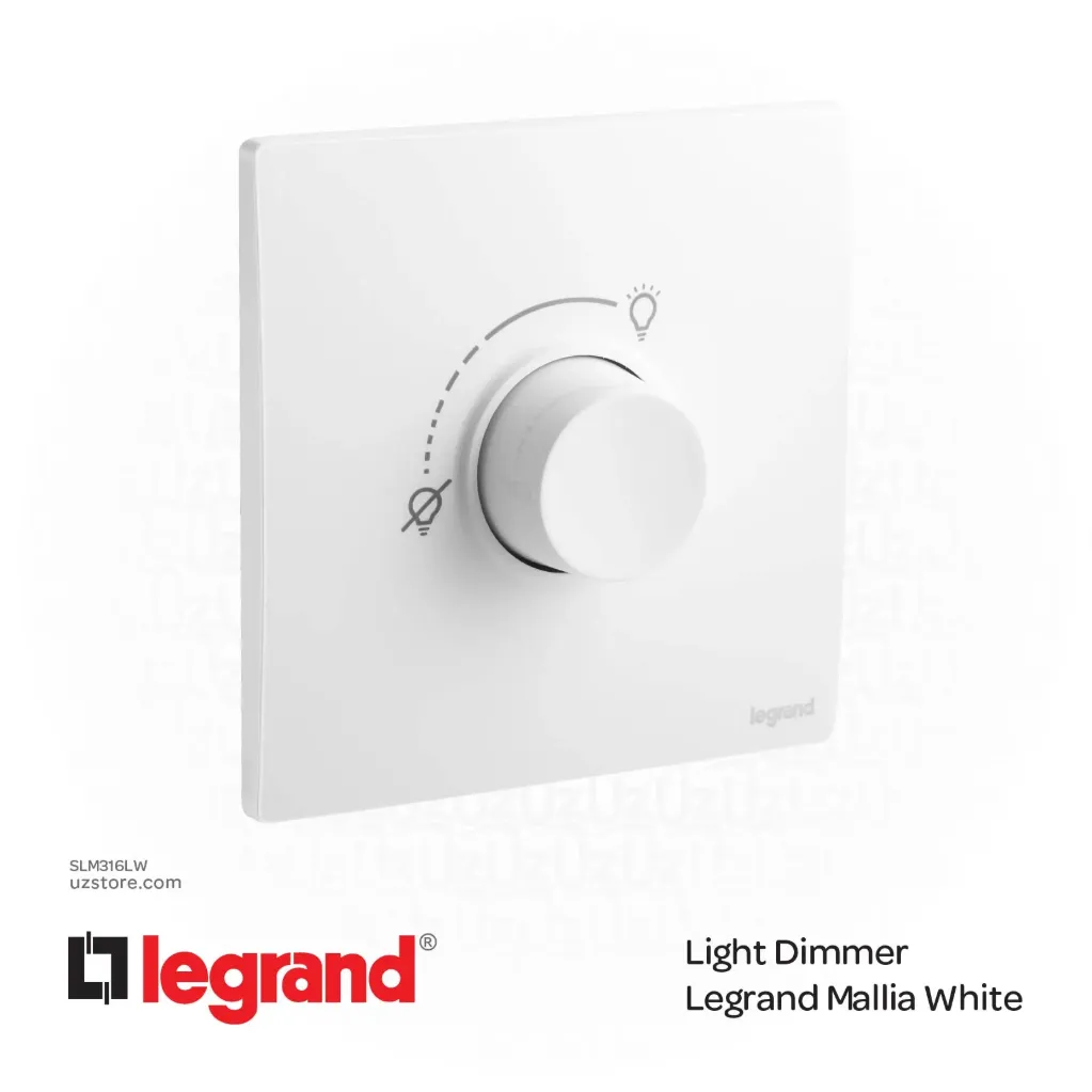 Light Dimmer Legrand Mallia White