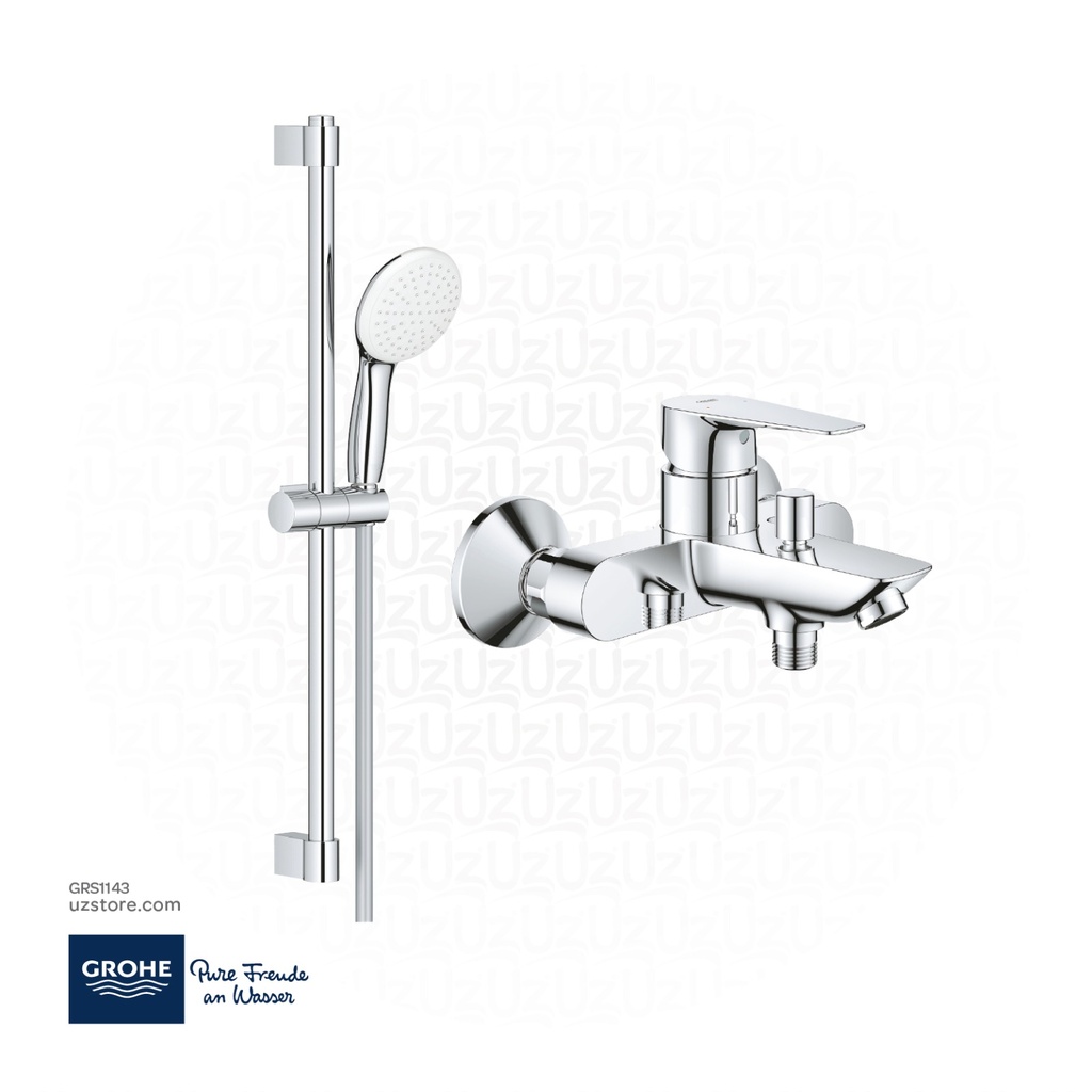 Grohe Bundle 143 (BauEdge Shower Mixer + Shower Set  )  