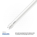PHILIPS 2Ft LED Tube Bulb Rod T8 600mm 600mm 8W 765 T8, 6500K Cool DayLight with Chock 92900118488