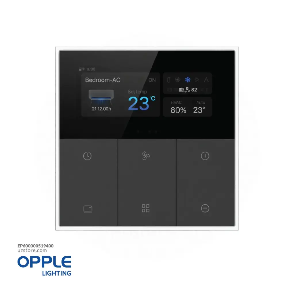 [EP600000519400] OPPLE KG-INNOA6689-INNO-Smart AC Panel-AG-Grey - Model KG-INNOA6689
