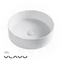 Vlavu Art Basin (Above Counter) – 360×360×120mm, Glossy White – CB.18.0164-360