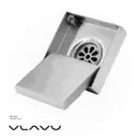 Vlavu Floor Drain (SUS304) – Outlet 100mm (4"), Drainage Accessory, 150×150mm, Brushed SS – 320TY1(15×15)