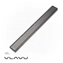 Vlavu Linear Drainer (SUS304) – Outlet 50mm (2"), Drainage Accessory, 55×600mm, Gun Grey