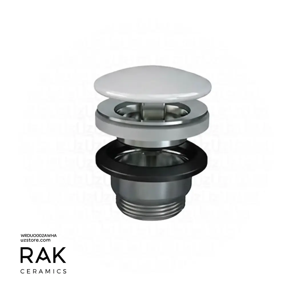 [WRDUO002AWHA] RAK Ceramic DUO Free Flow Wastes Alpine white DUO002AWHA