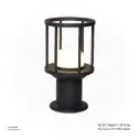 OPTARA Outdoor Light - 18WW, 3000-3500K, Aluminum+PC, Matt Black SH-202291RD/300