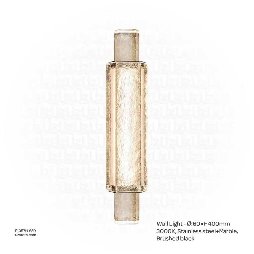 OPTARA Wall Light - H:650mm, 3000K, Glass, Rose gold 9333-L