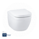 EURO Ceramic wc wall hung + EURO ceramic wc-seat soft close  GROHE  113H 