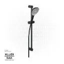 Mono Shower Set Kludi Rak 600 3S Shower Set DN 15 L = 600 mm Color: Black Matt RAK62010.BK2