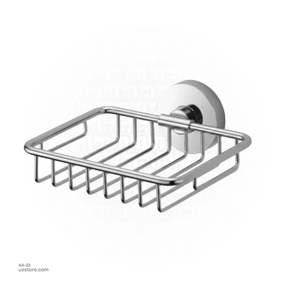 Chromed Soap basket Brass & stainless steel 