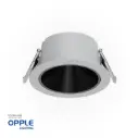 OPPLE LED ES Down Light  RC-ESVII R75-9W-3000K-BK Black Warm White, 540001380100