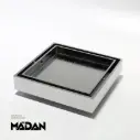 مصرف أرضية "معدن" من الستانلس ستيل للسيراميك، مقاس 100×100