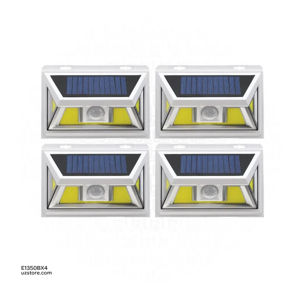 [E1350BX4] Outdoor Solar Light RS-006 7W with sensor 4 PC