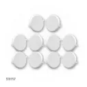 LED 3D Panel Light 500 9W Daylight 10 PC