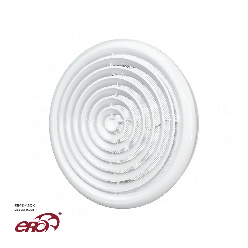 [ER411-15DK] أنيموستات هواء قابل للتعديل للإمداد والسحب مع قاعدة تثبيت بقطر 150 مم – ERA 15DK، صناعة روسية.