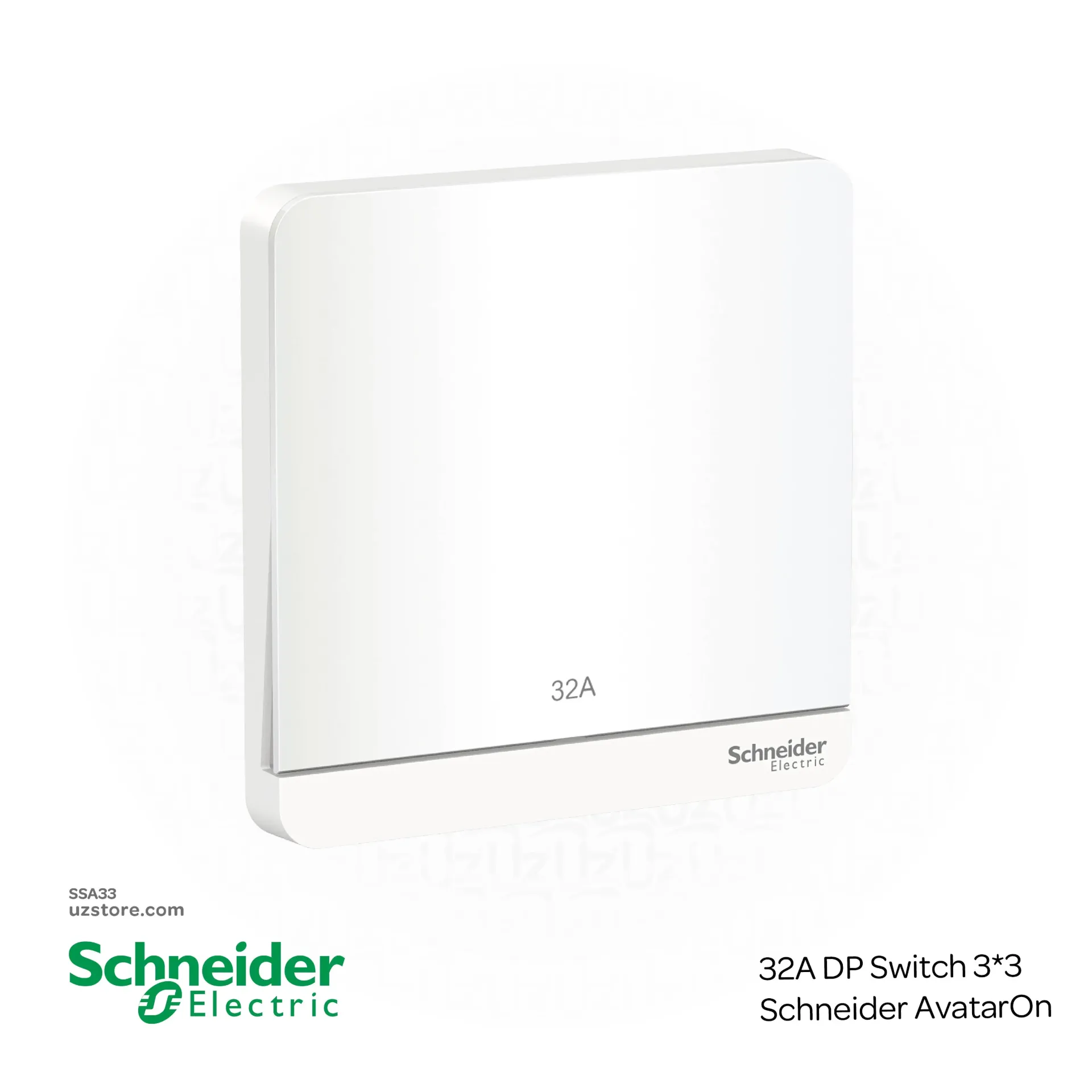 32A DP Switch 3*3 Schneider AvatarOn (E8331D32N_WE )