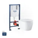 GROHE Bau Ceramic Concealed WC Bundle 316 ( Rapid SL + Wall hung WC Set  )
