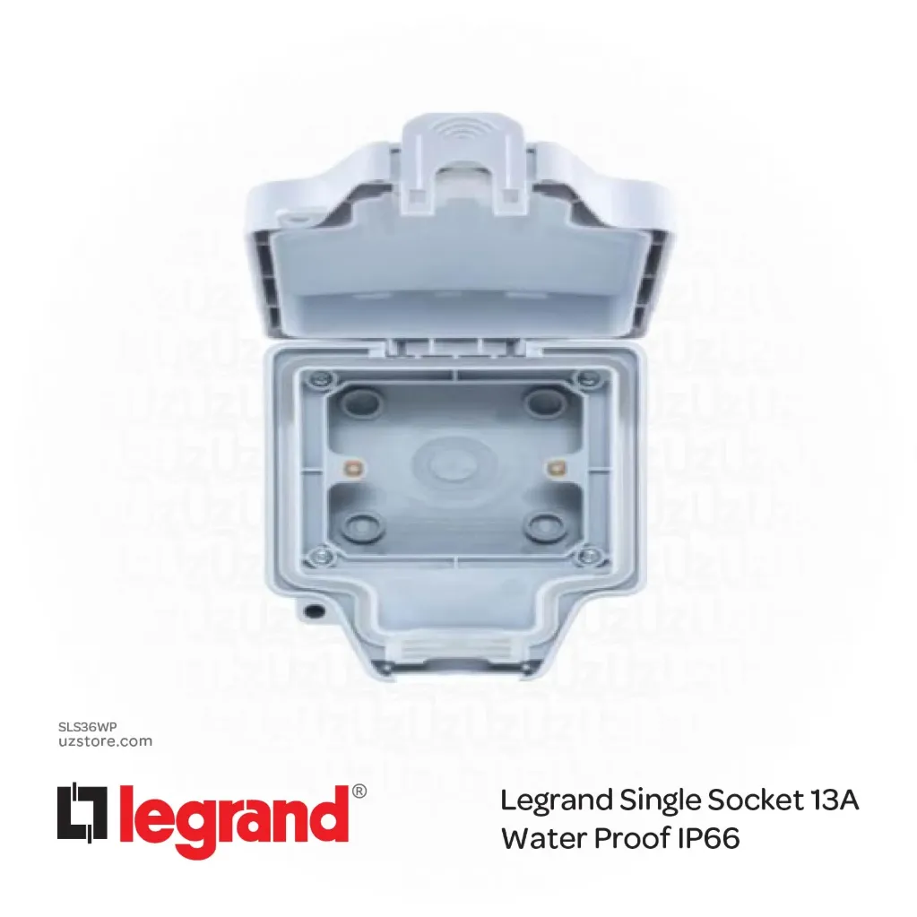 Legrand Single Socket 13A Water Proof IP66 684631