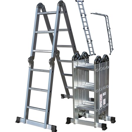 16FT 4X4 Aluminium Folding Ladder