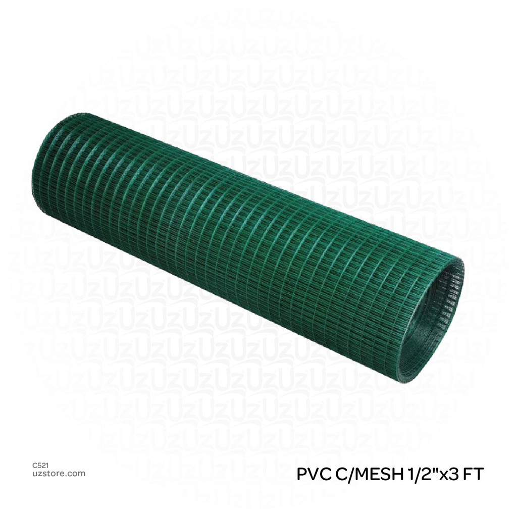 PVC C/MESH 1/2"x3 FT